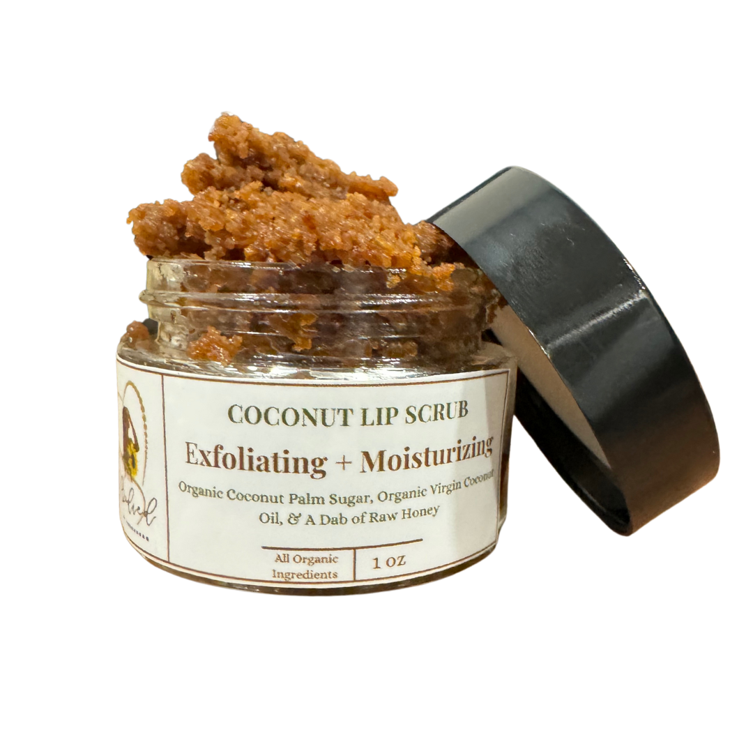 Exfoliating + Moisturizing: COCONUT LIP SCRUB